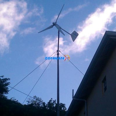 2kw风力发电机安装在巴拿马