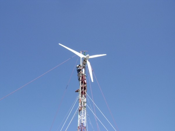2KW wind turbine in Dominica