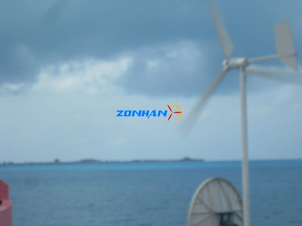 2千瓦风力发电机安装在巴巴多斯