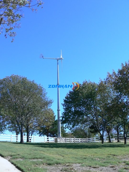 Une éolienne de 5kw est installée aux États-Unis