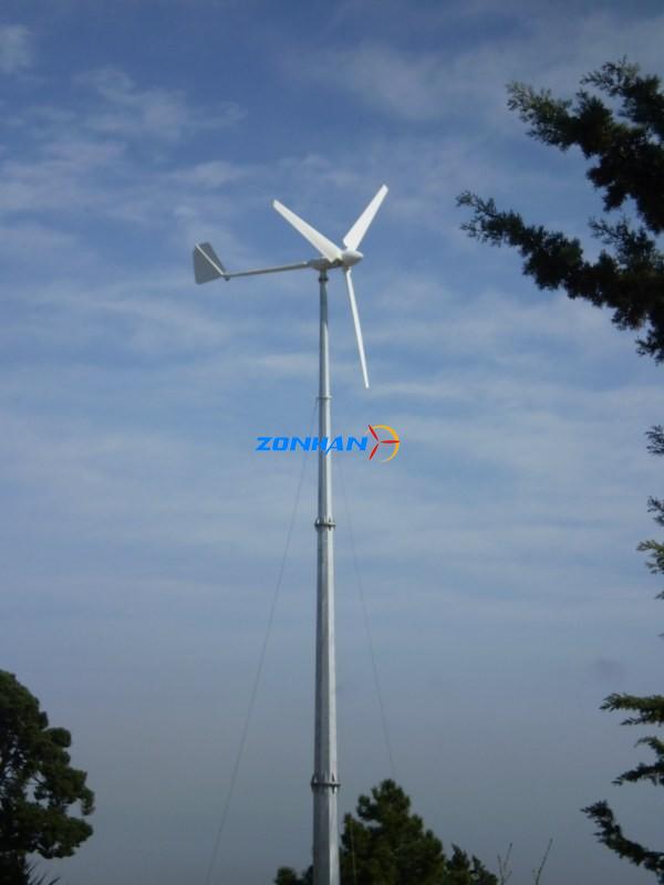5kw wind turbine is installed in Italy