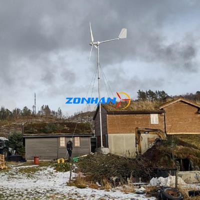 3kw风力发电机安装在挪威
