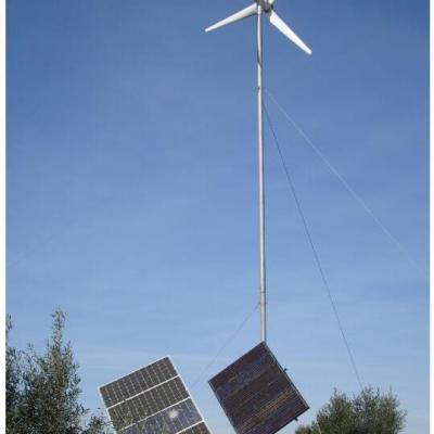 Système hybride éolien/PV de 2 kW
